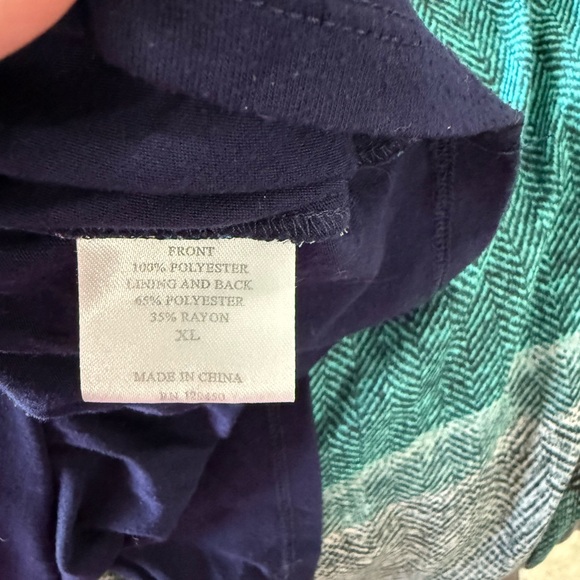 Como Vintage Blue Sleeveless Tank Top - Picture 4 of 5